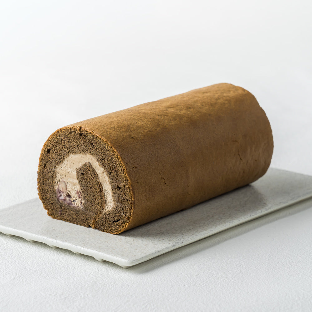 ほうじ茶ロールケーキ【冷凍配送】