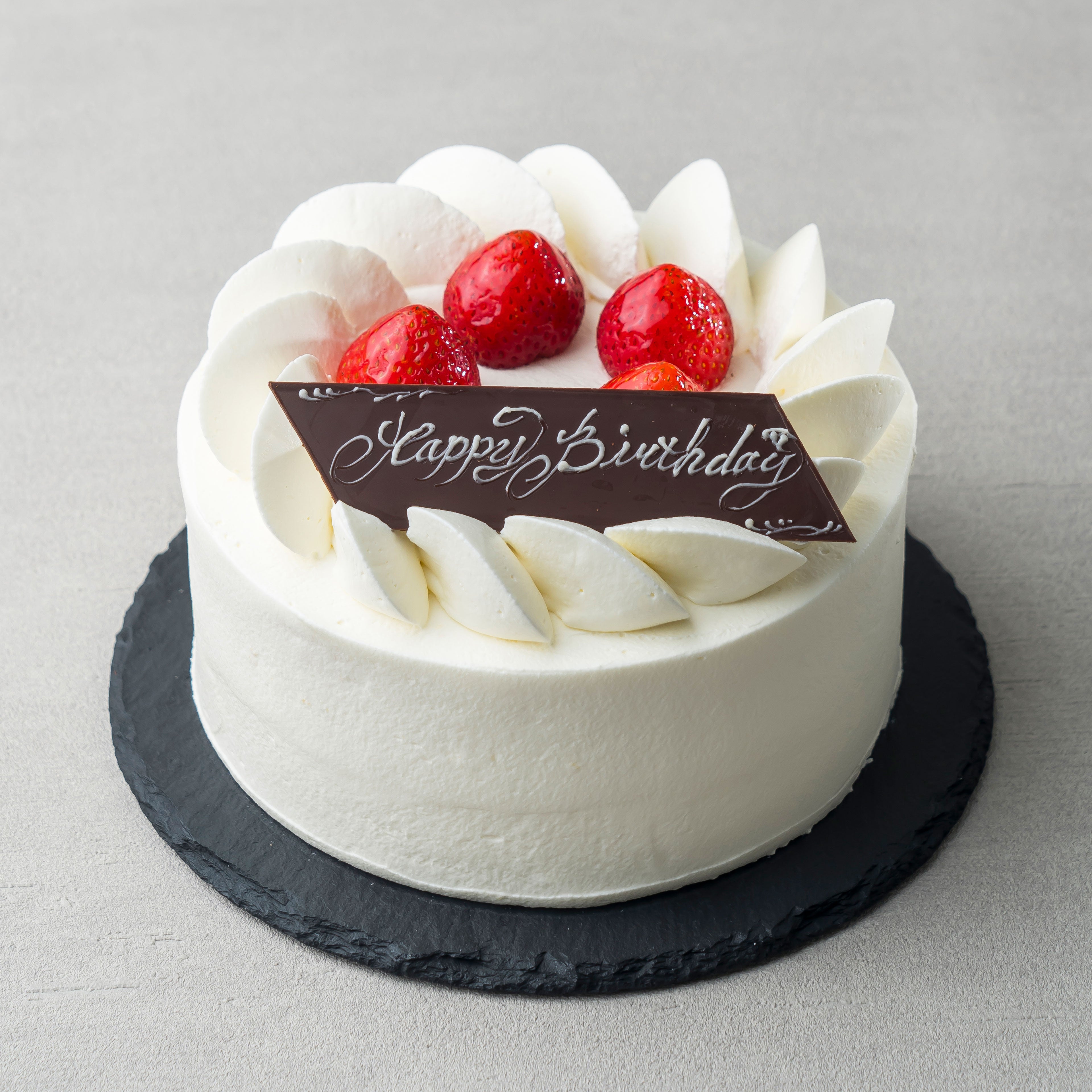 【晴海直売所・店頭受取用】バースデーケーキ（生クリーム）5号