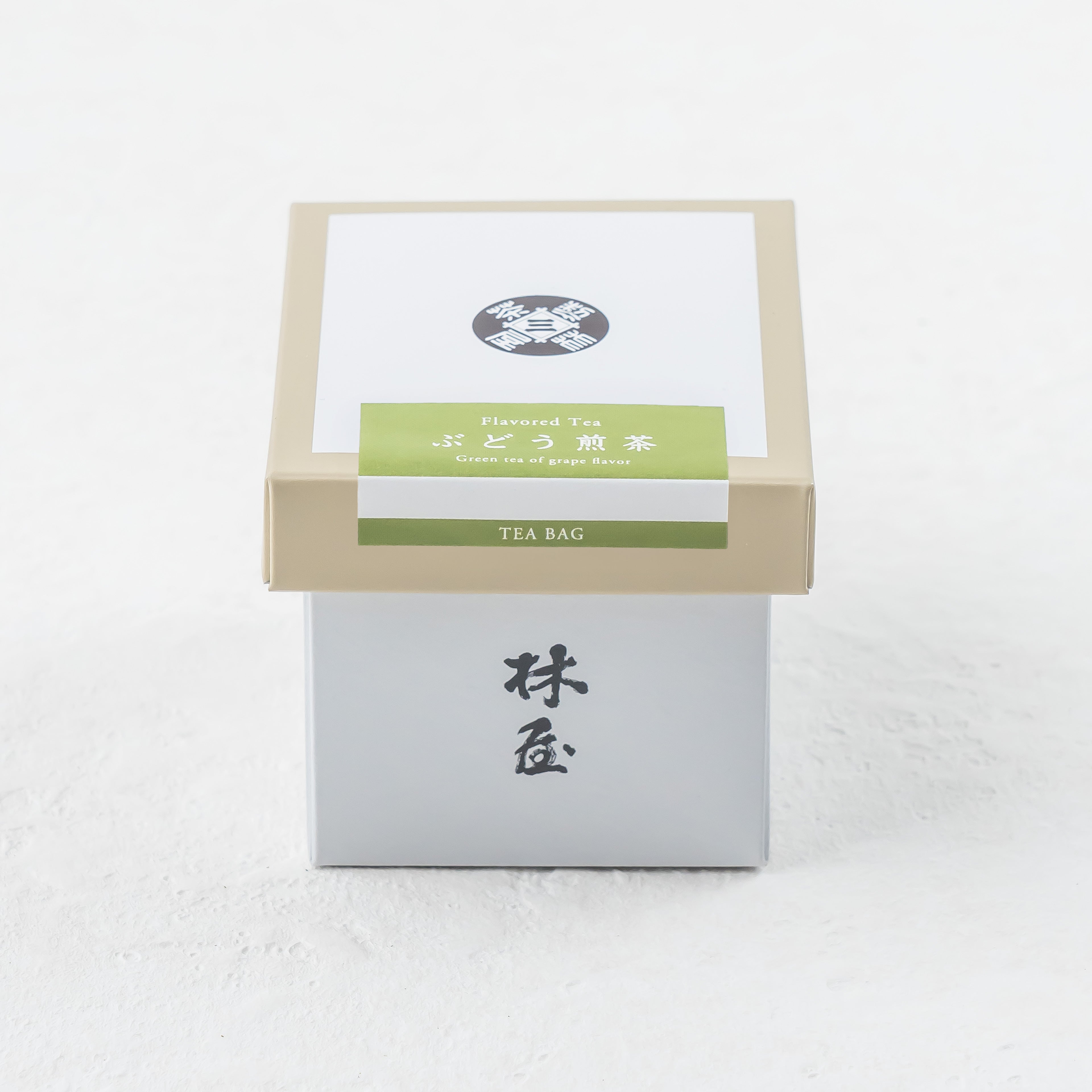 フレーバードティー「ぶどう煎茶」茶箱（ティーバッグ　5袋）