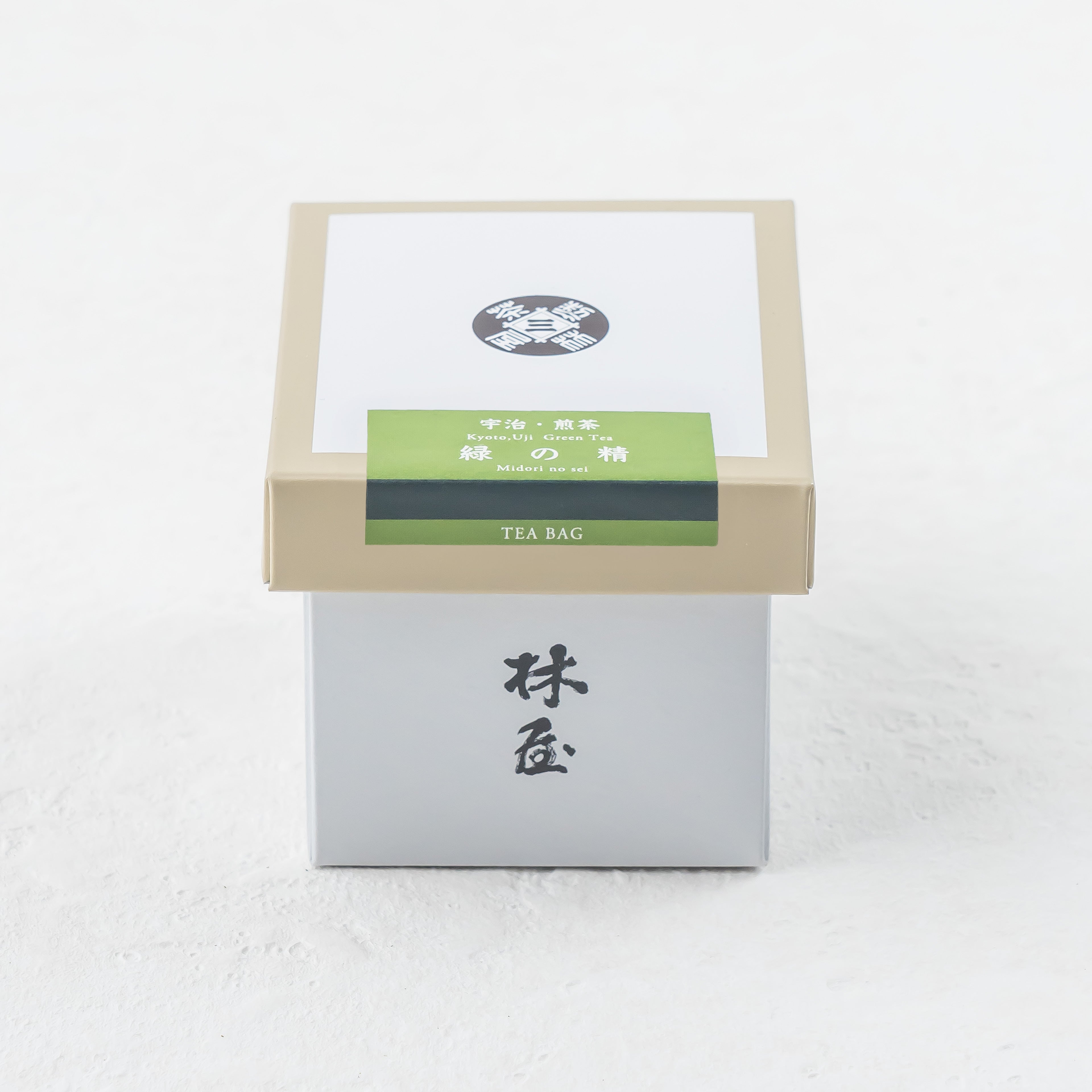 宇治煎茶「緑の精」茶箱（ティーバッグ　5袋）