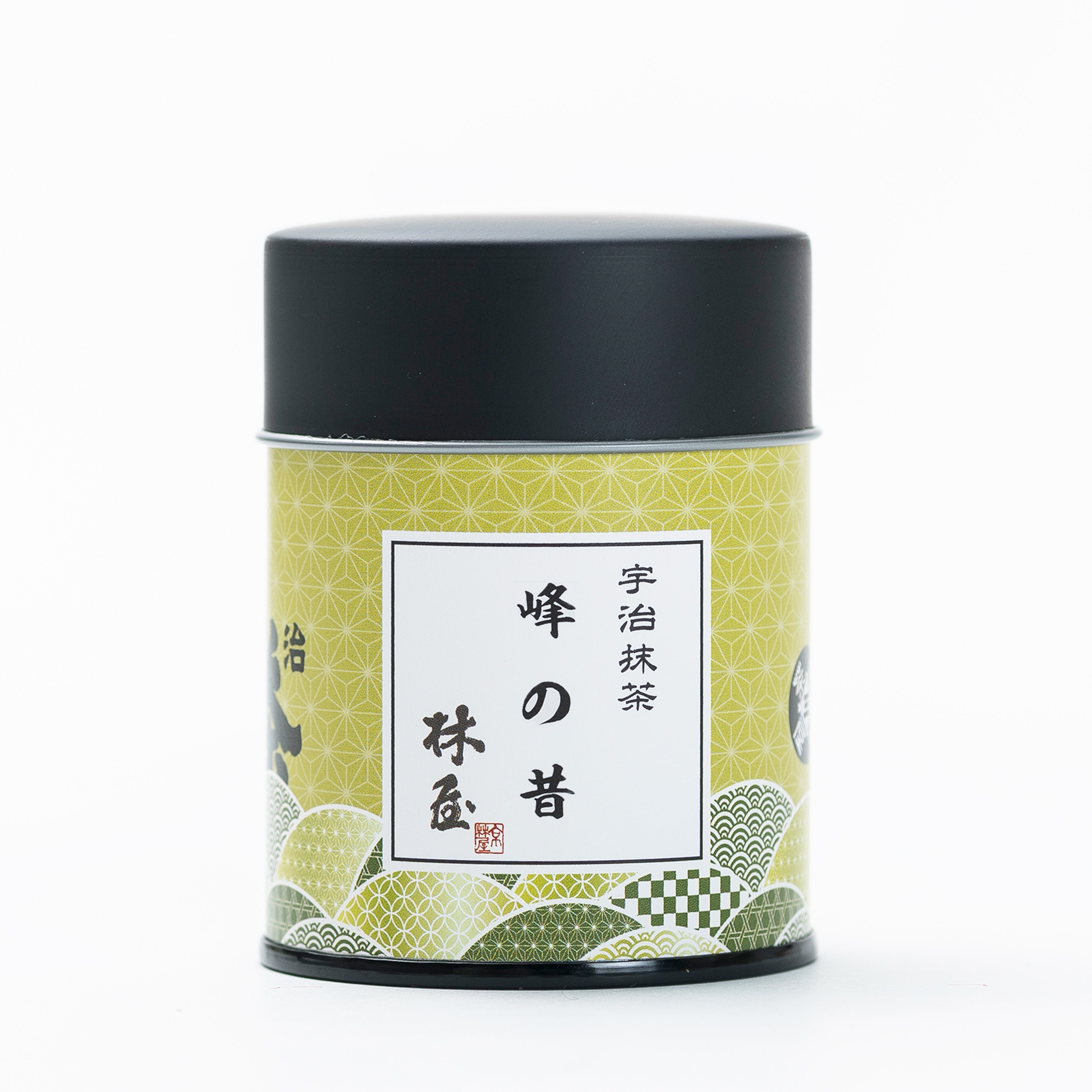 抹茶 40g缶 3個セット 抹茶 「峰の昔（みねのむかし）」40g缶入り