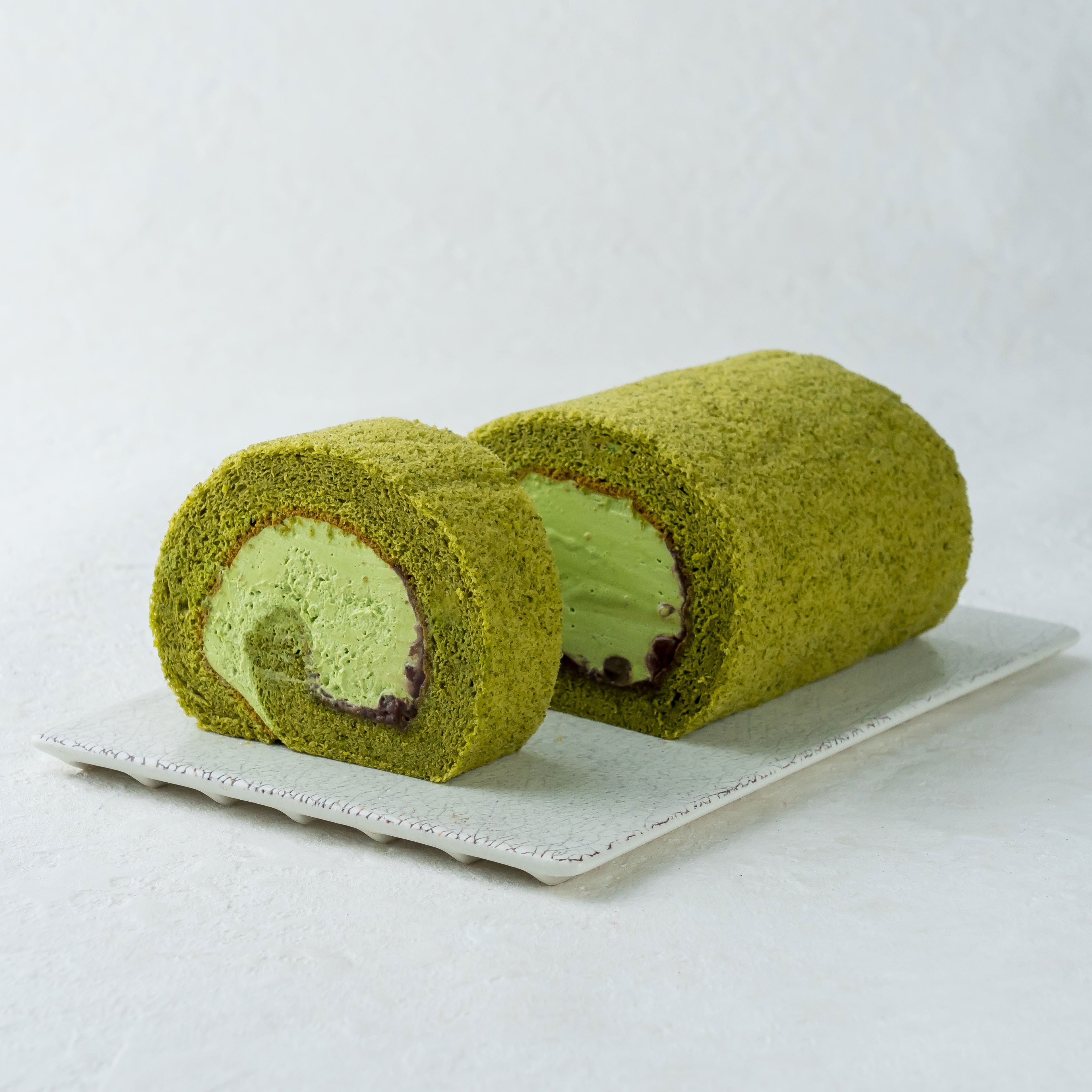抹茶ロールケーキ【冷凍配送】
